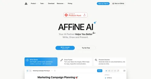 AFFiNE AI