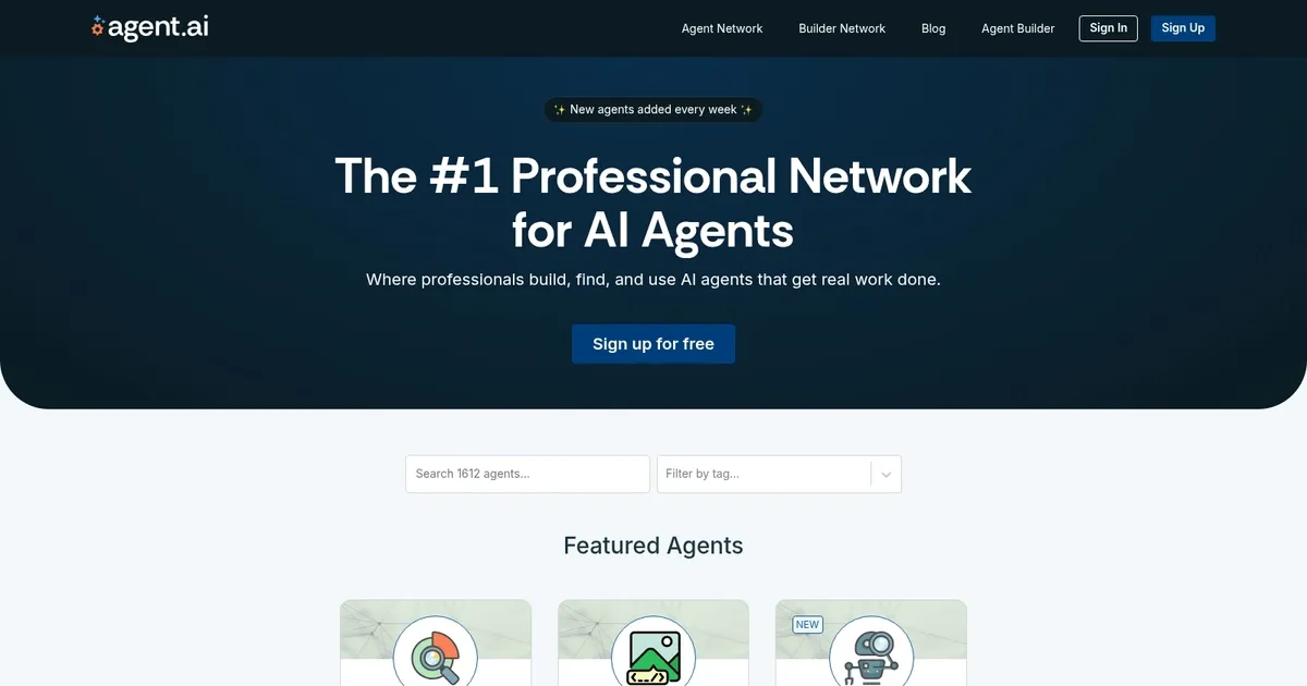 Agent.ai - screenshot
