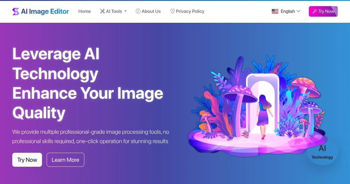AI Image Editor - screenshot