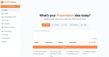 AI PPT Maker