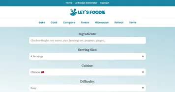 AI Recipe Generator