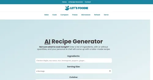 AI Recipe Generator