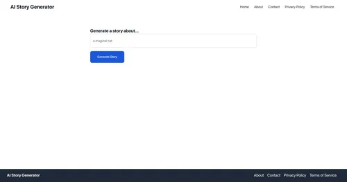 AI Story Generator
