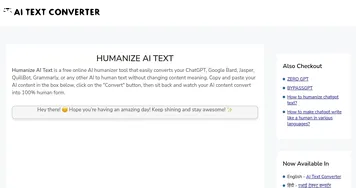 AI Text Converter