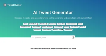 AI Tweet Generator