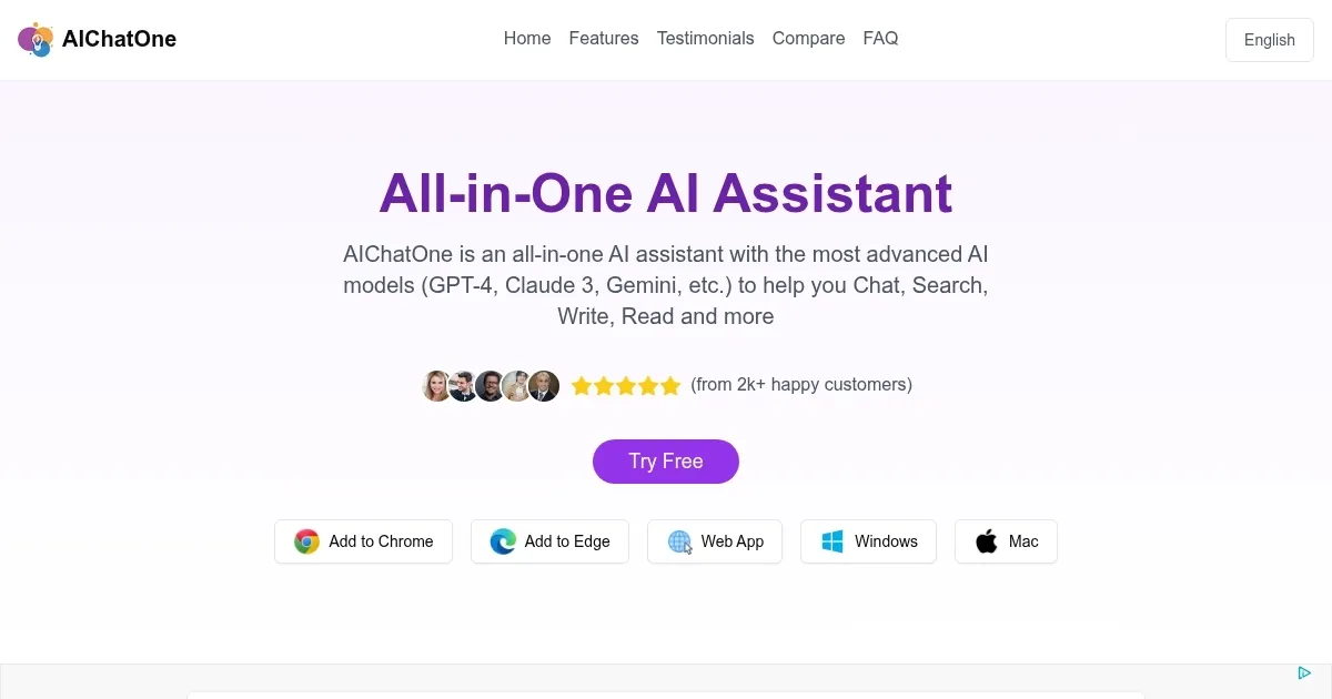 AIChatOne - screenshot