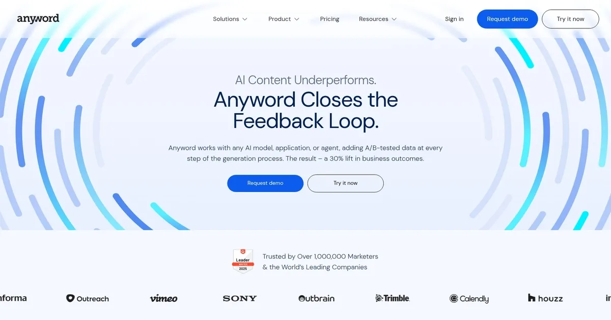 Anyword - screenshot