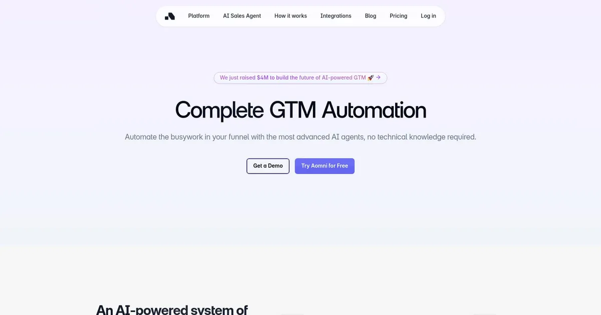 Aomni - screenshot