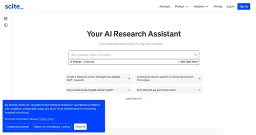 Assistant by scite