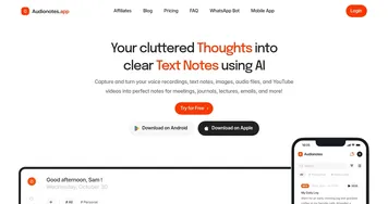 Audionotes.app
