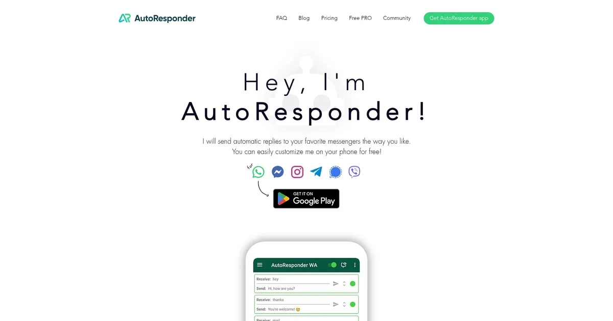 AutoResponder.ai - screenshot