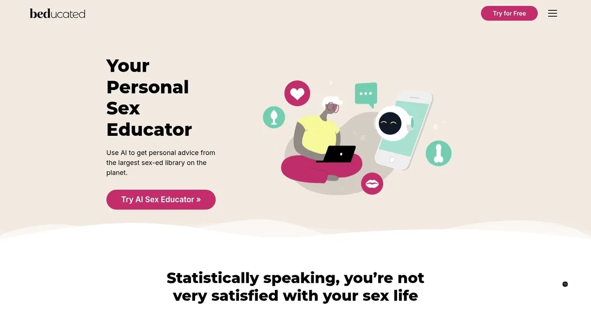 Beducated AI Sex Coach - screenshot