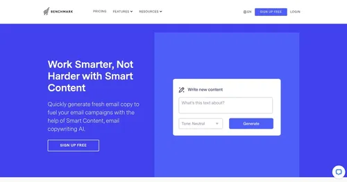 Benchmark Smart Content