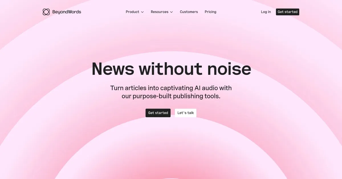 BeyondWords - screenshot
