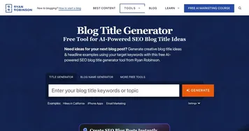 Blog Title Generator