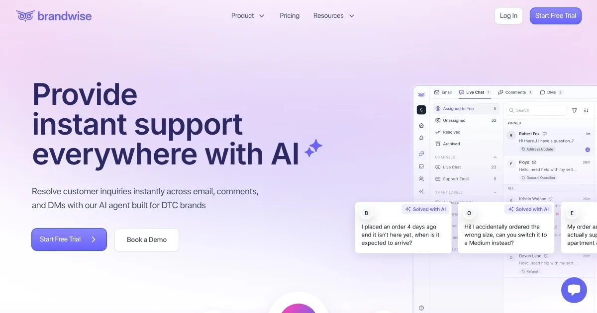 Brandwise - screenshot