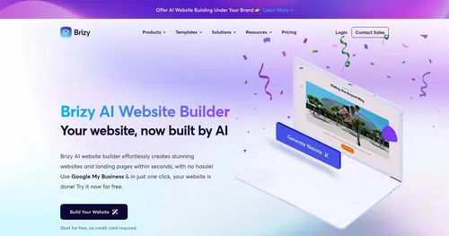 Brizy AI Website Builder