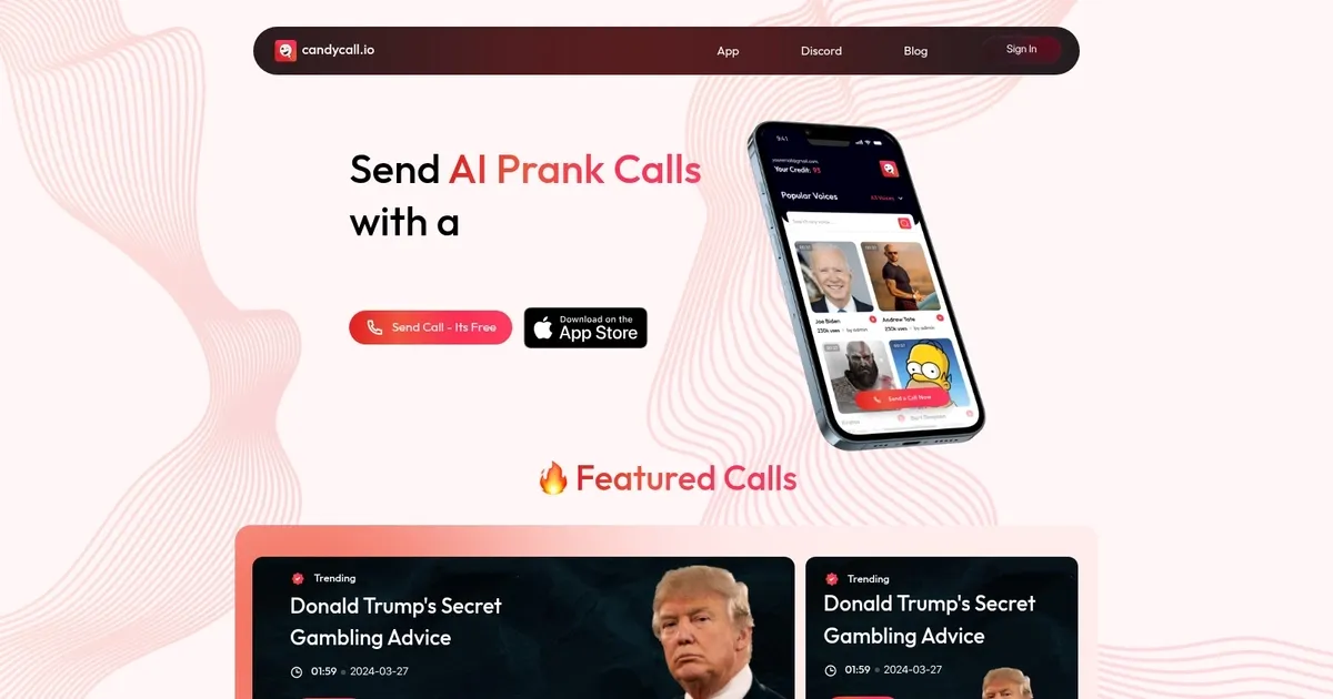 CandyCall - screenshot