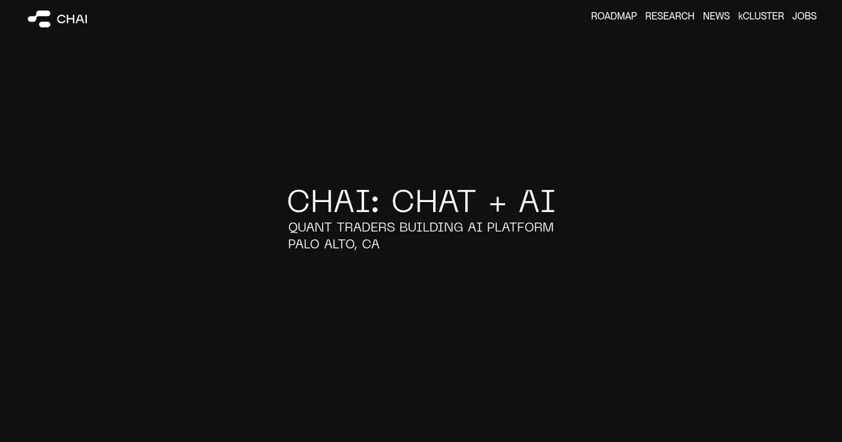 Chai AI - screenshot