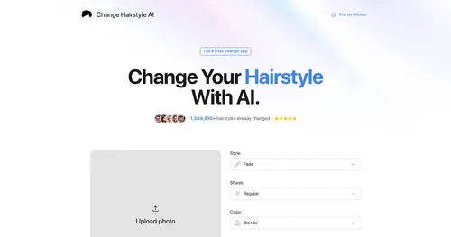Change Hairstyle AI