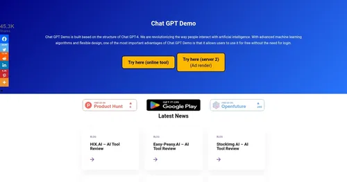 Chat GPT Demo