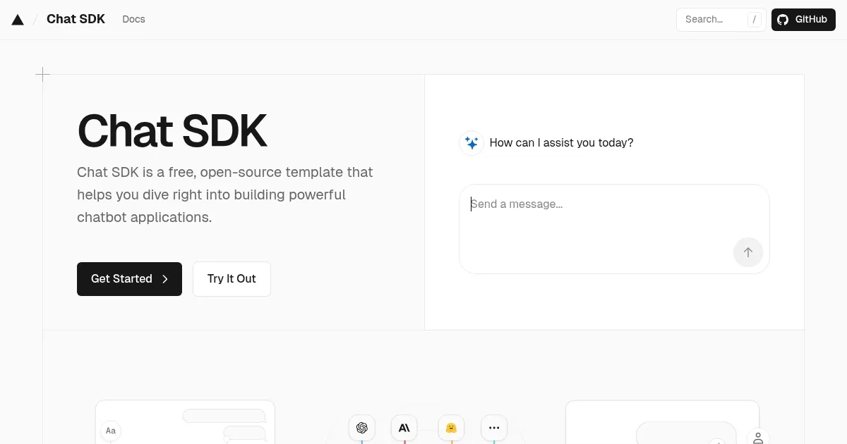 Chat SDK - screenshot