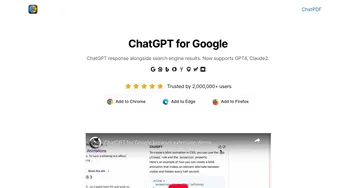 ChatGPT for Google