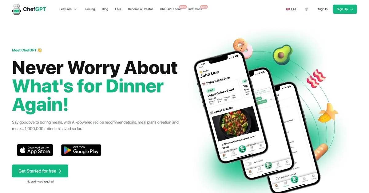 ChefGPT - screenshot