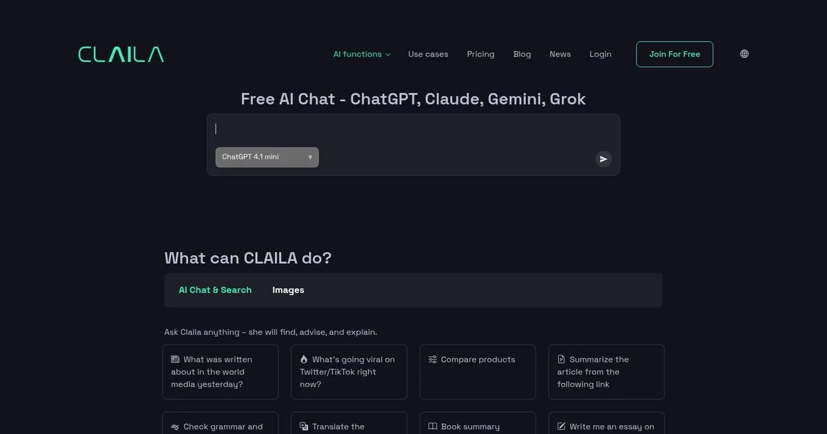 CLAILA - screenshot