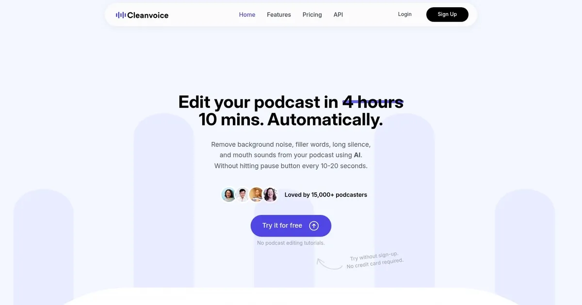 Cleanvoice - screenshot