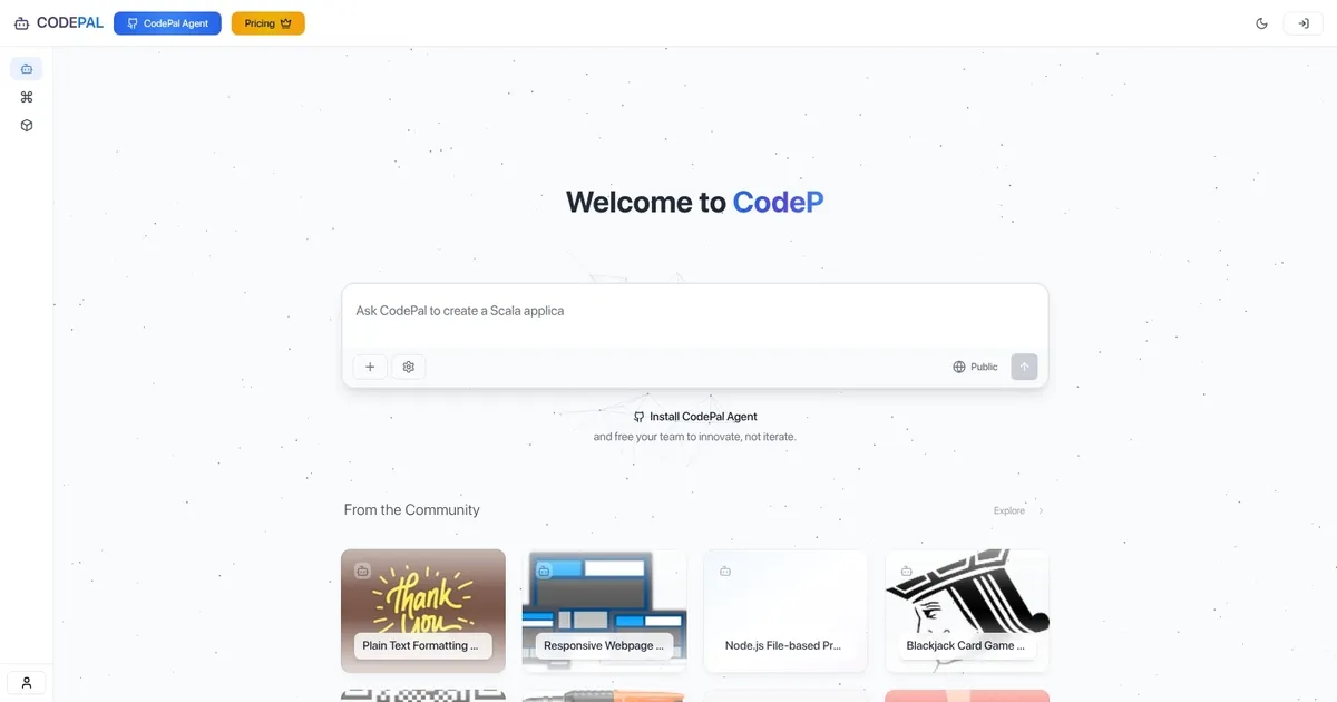 CodePal - screenshot
