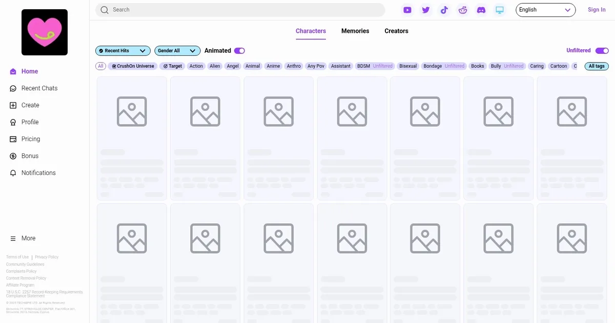 CrushOn.AI - screenshot