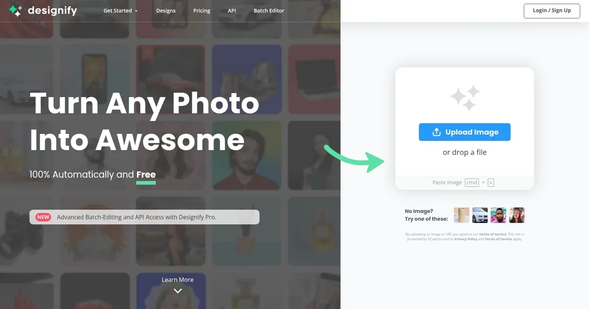 Designify - screenshot