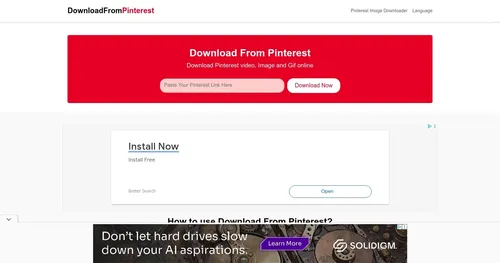Download From Pinterest