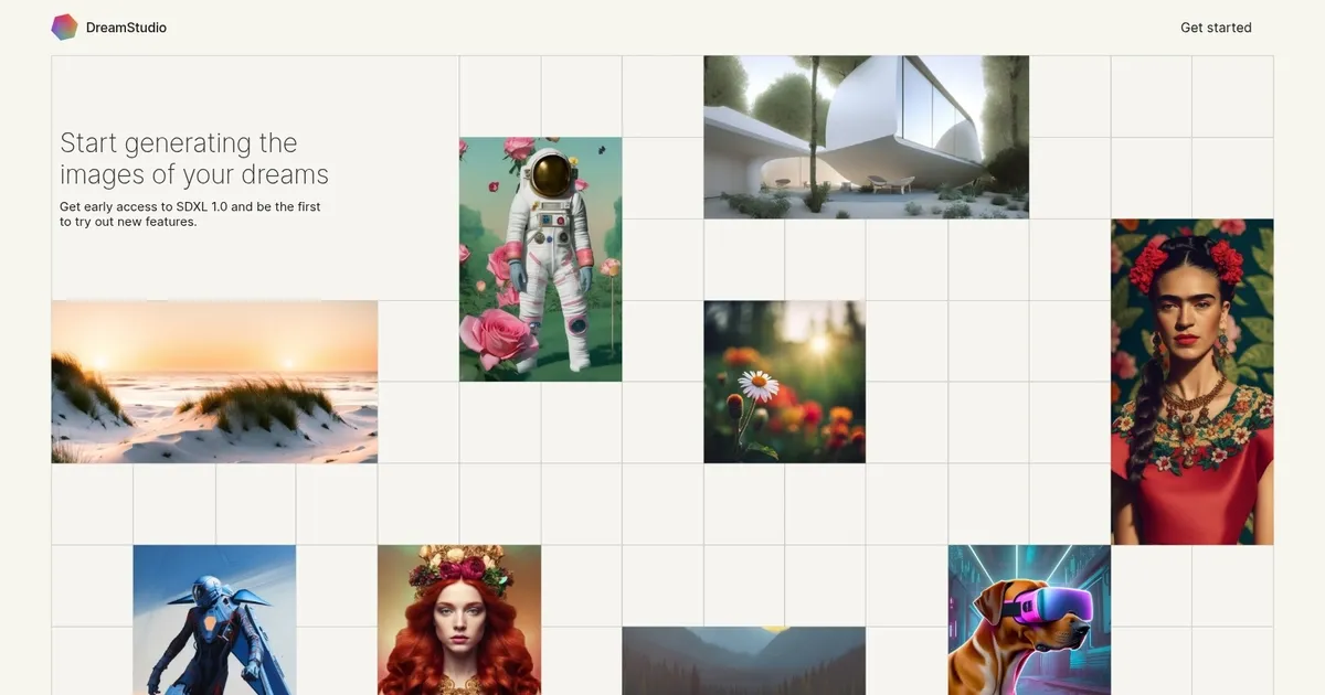 DreamStudio - screenshot