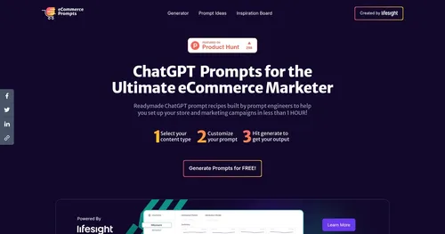 eCommerce Prompts