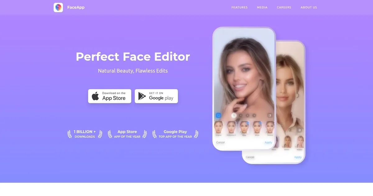 FaceApp - screenshot