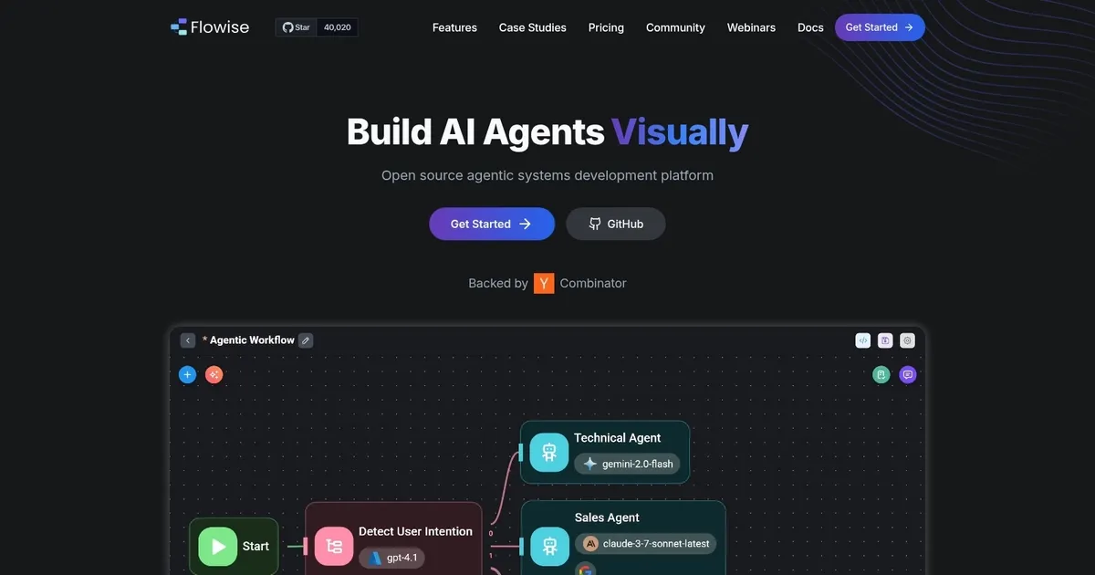 FlowiseAI - screenshot