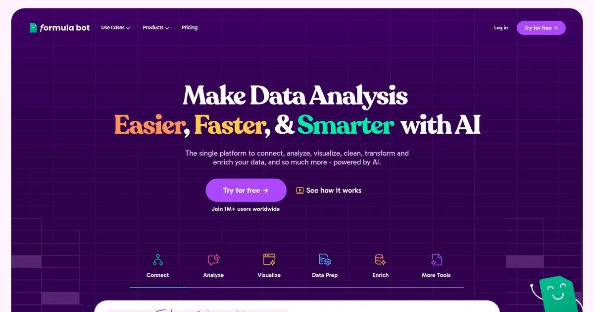 formula bot - screenshot