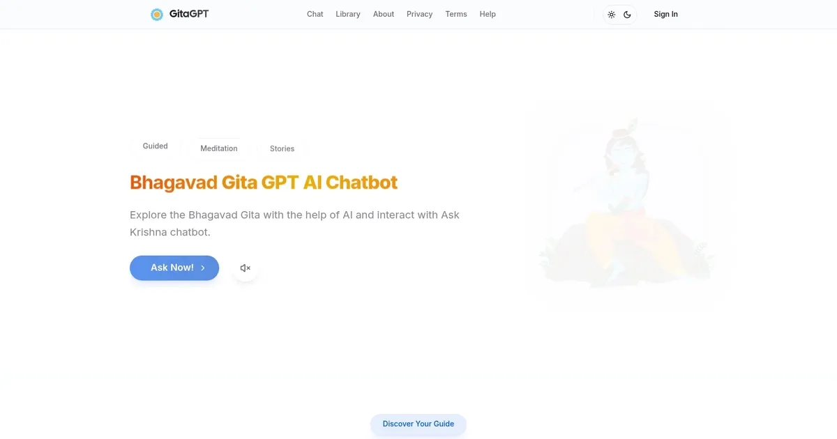 Gita GPT - screenshot