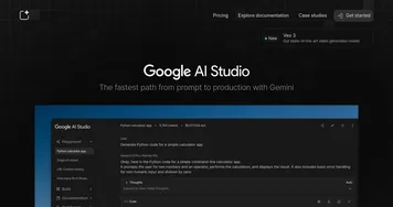 Google AI Studio