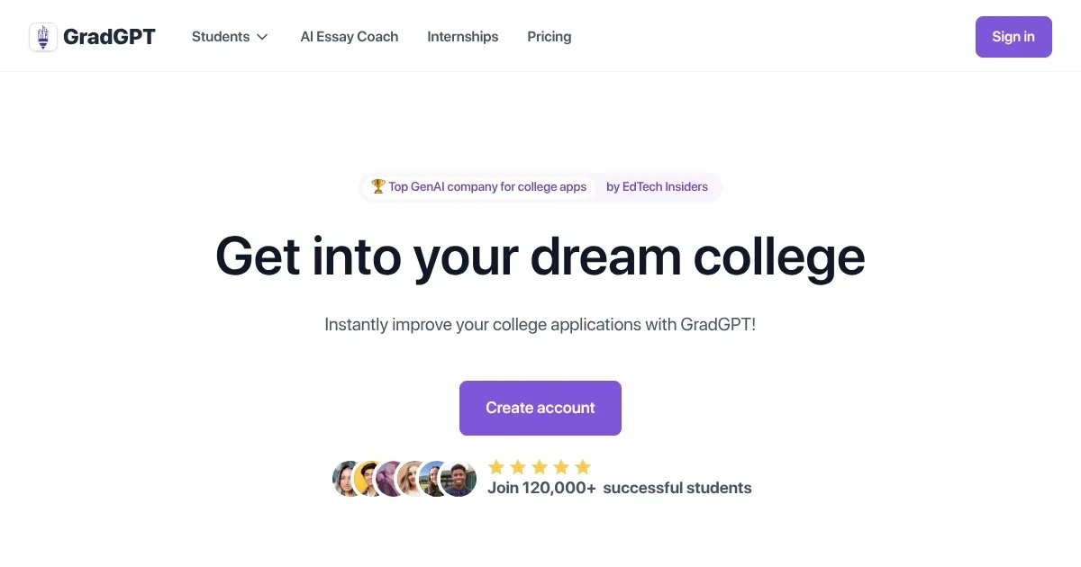 GradGPT - screenshot