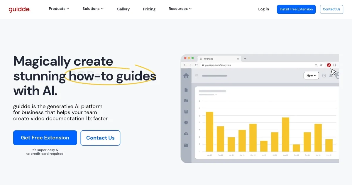 guidde - screenshot