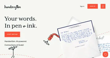 Handwrytten