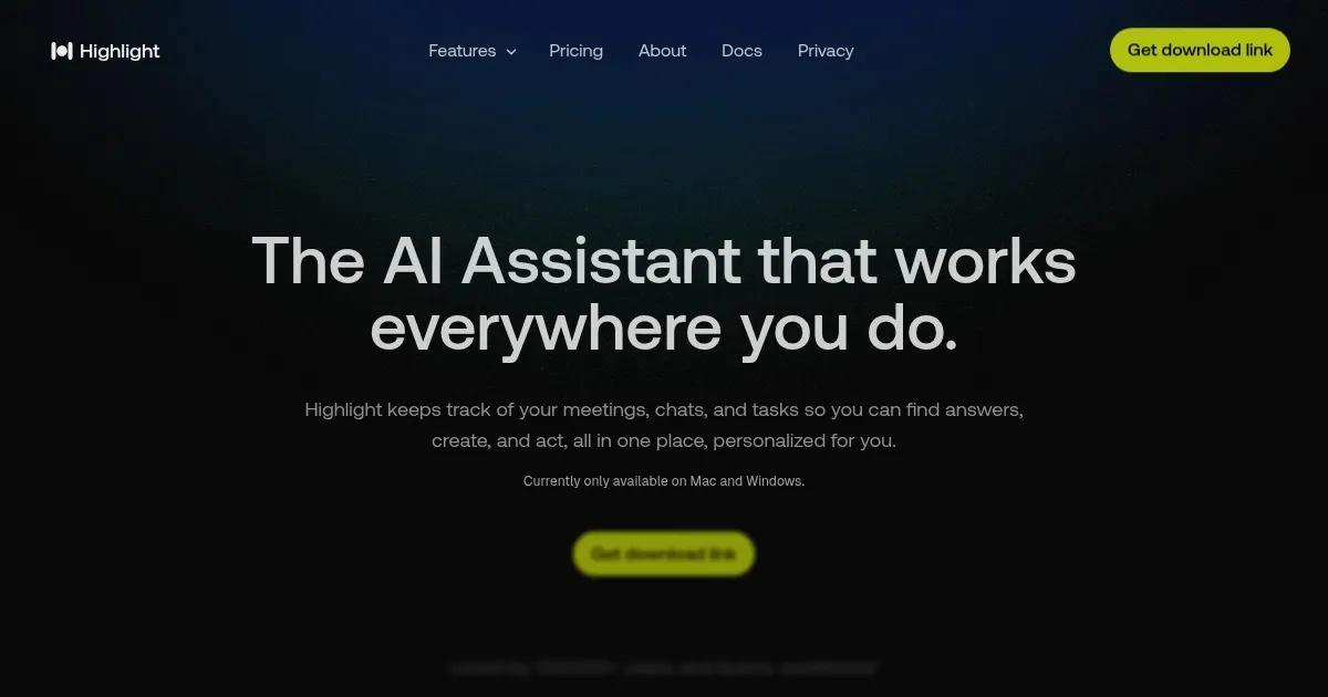 Highlight AI - screenshot