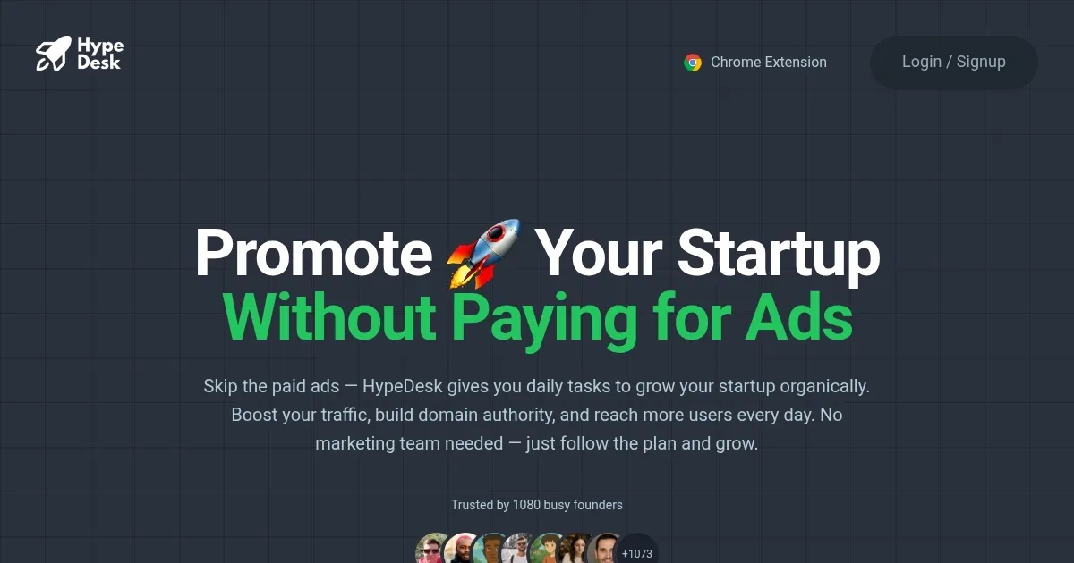 HypeDesk - screenshot