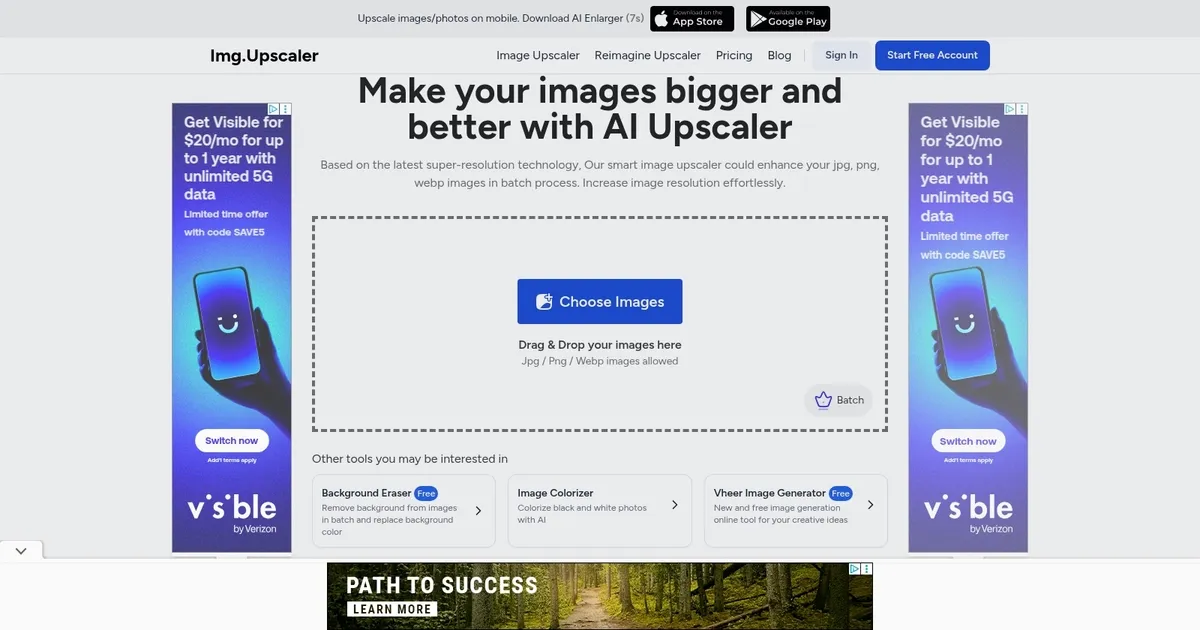ImgUpscaler - screenshot