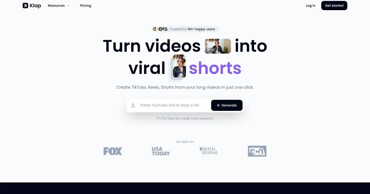 Klap - screenshot