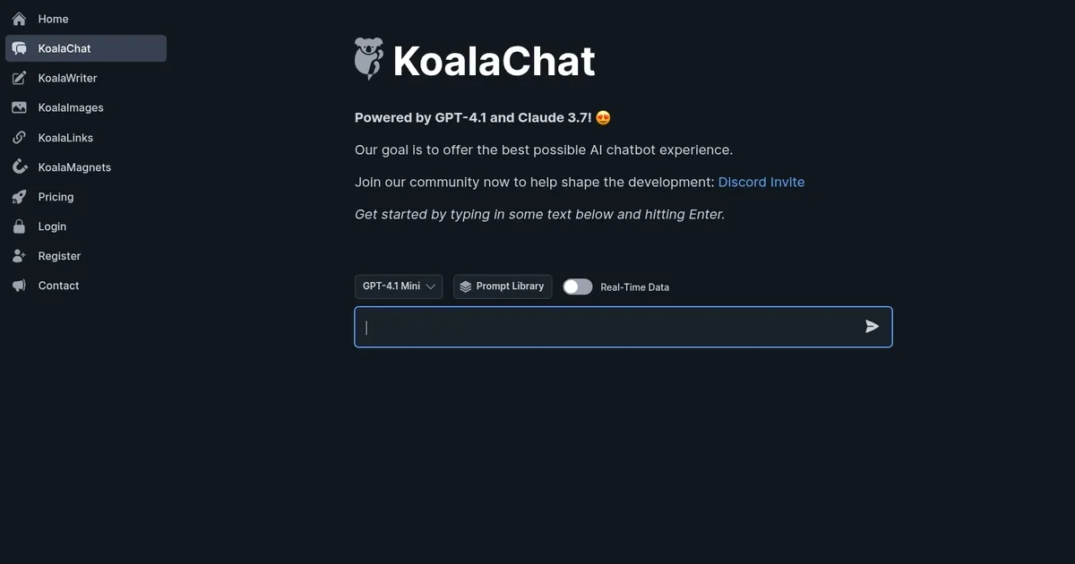 KoalaChat - screenshot