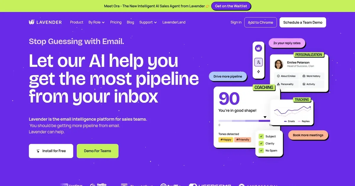 Lavender - screenshot
